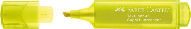 Faber-Castell Textmarker Gelb – Keilspitze, 1–5 mm, nachfüllbar