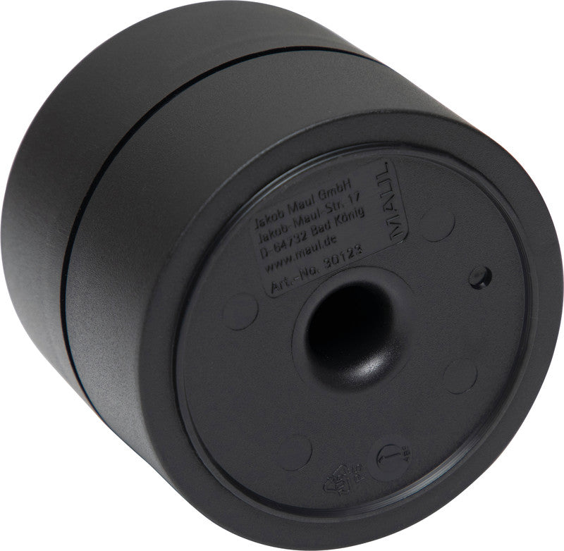 MAUL Klammerspender – Kunststoff, Schwarz, 73 × 60 mm