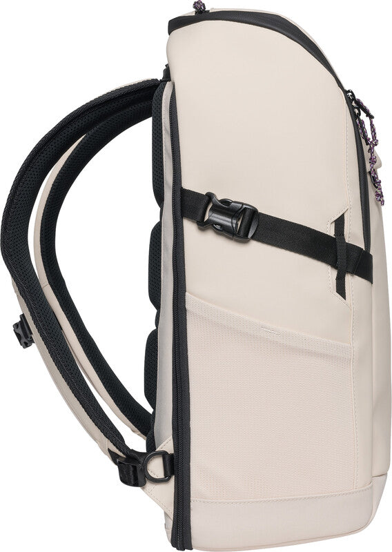 Beckmann Street FLX – Notebook-Rucksack – für 16"-Notebook, 28–33 l, rPET, creme