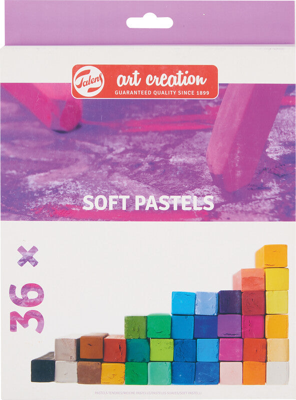 Talens Soft Pastelle – 36 Stk., Kartonetui
