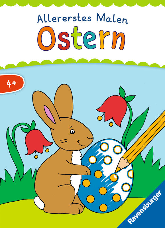 Ravensburger Erstes Ostern Malbuch, Karton, 17 × 23,5 cm, Mehrfarbig, ab 4 Jahren