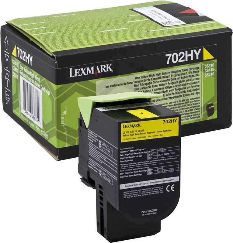 Lexmark Toner – Gelb, 3000 Seiten