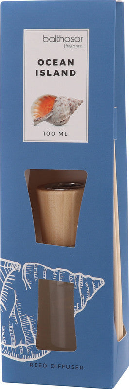 Balthasar Duftstäbchen Ocean Island – Blau, 100 ml