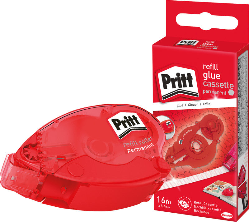Pritt Kleberoller Nachfüllung – Roller, permanent, transparent, nachfüllbar, für Papier, Karton, Fotos u. a.