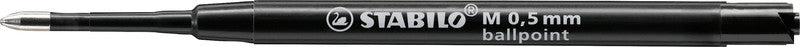 STABILO Kugelschreiber-Mine für SMARTball, pointball – Schwarz, 0,5 mm, geruchsarm