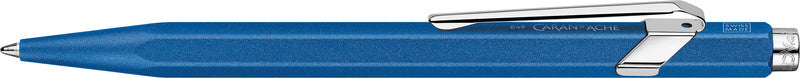 Caran d-Ache Kugelschreiber – Blau, Aluminium