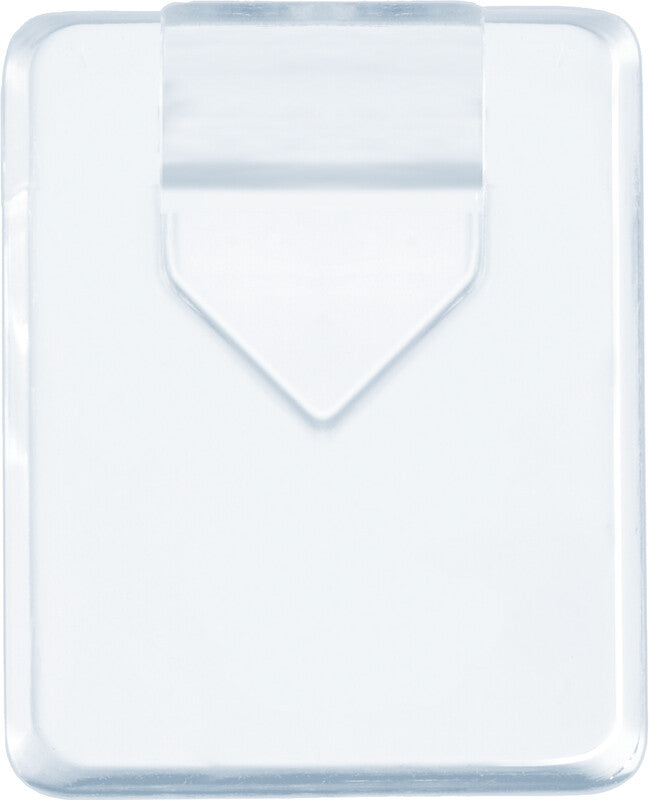 TESA Kleiderbügel – Kunststoff, transparent – 3er-Pack