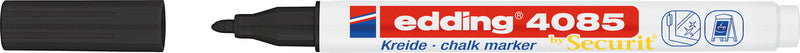 Edding Kreidemarker 4085 – Rund, 1–2 mm – Schwarz