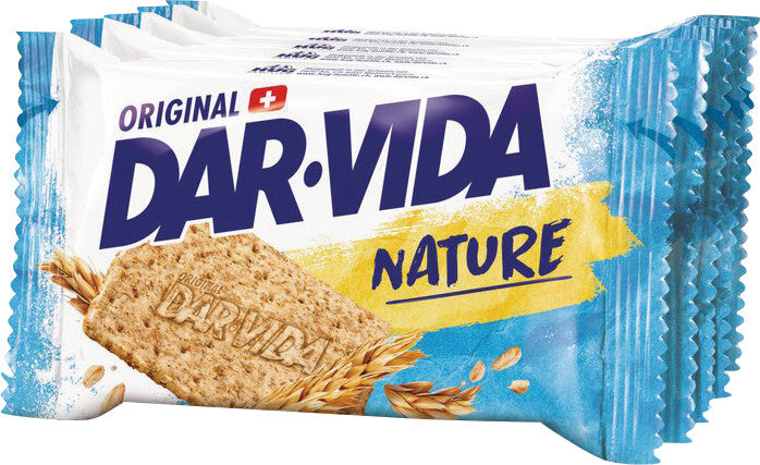 DAR-VIDA Crackers – Nature, vegan, 5 × 41,7 g (208,5 g)