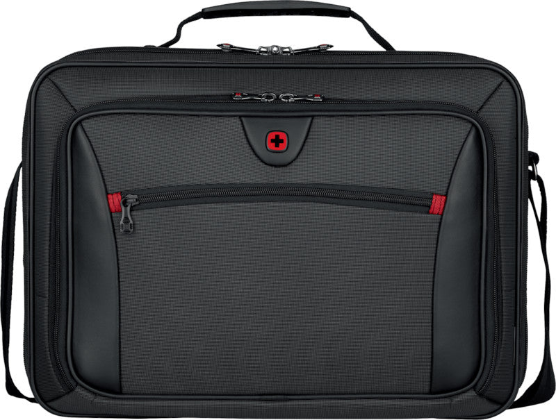 Wenger/SwissGear Wenger Insight Notebook-Tasche – für Notebooks bis 15,6", 10 l, wasserabweisend, Aufsteckfunktion, Nylon