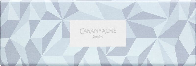 Caran d-Ache Kugelschreiber – Gletscherblau, Aluminium