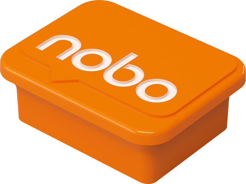 Nobo Starter-Kit, inkl. 4 Haftmagneten, Orange – für Whiteboards