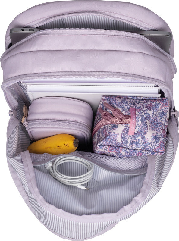 Beckmann Urban Midi Rucksack – Hellviolett