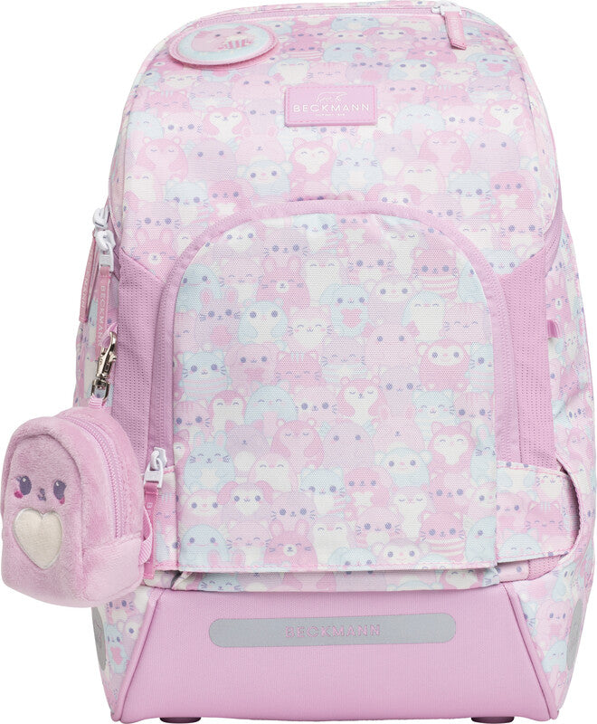 Beckmann Active Air Flx – Schulrucksack, Hug Me, 20–25 l, 26×39×22 cm, mit Regenschutz