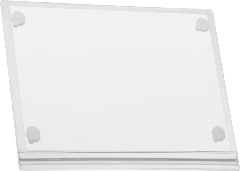 Durable Plakattasche – 210 × 297 mm, transparent, Kunststoff, selbstklebend, wiederablösbar