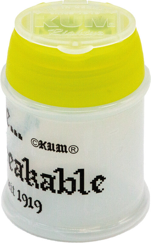 Kum Spitzer – manuell, 2-Loch, mit Behälter, für Blei- und Buntstifte Ø 8 und 11 mm, Kunststoff, assortiert