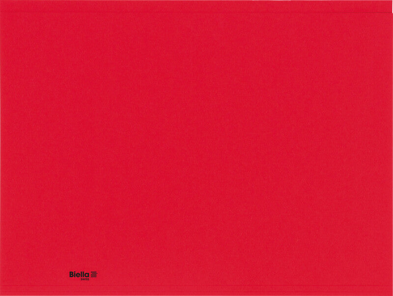 Biella Sammelmappe für A4, Karton, Rot