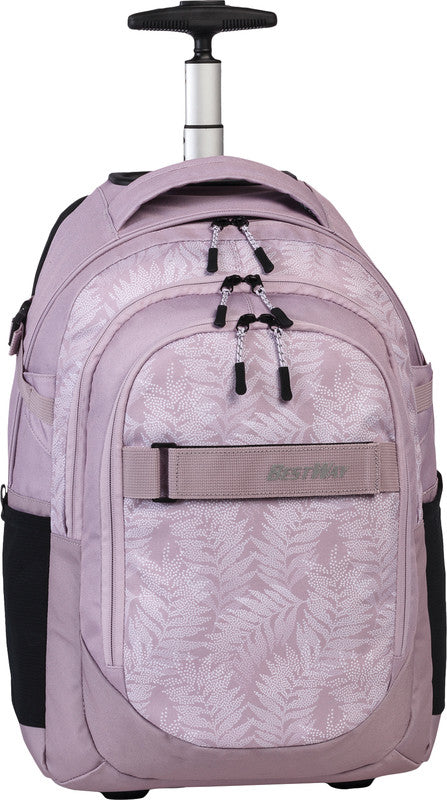 Bestway Notebook-Trolley Evolution Roller – 21 l, für Notebooks bis 15", altrosa, 31 × 51 × 21 cm