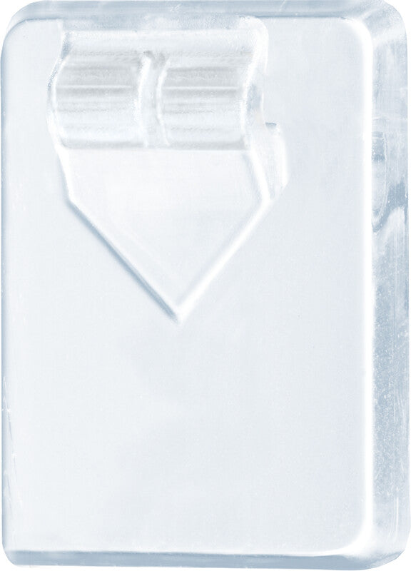 TESA Kleiderbügel – Kunststoff, transparent – 3er-Pack