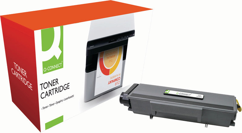 Q-Connect – Toner TN-3280 – schwarz, 8000 Seiten – für Mono-Laserdrucker/Multifunktionsgeräte