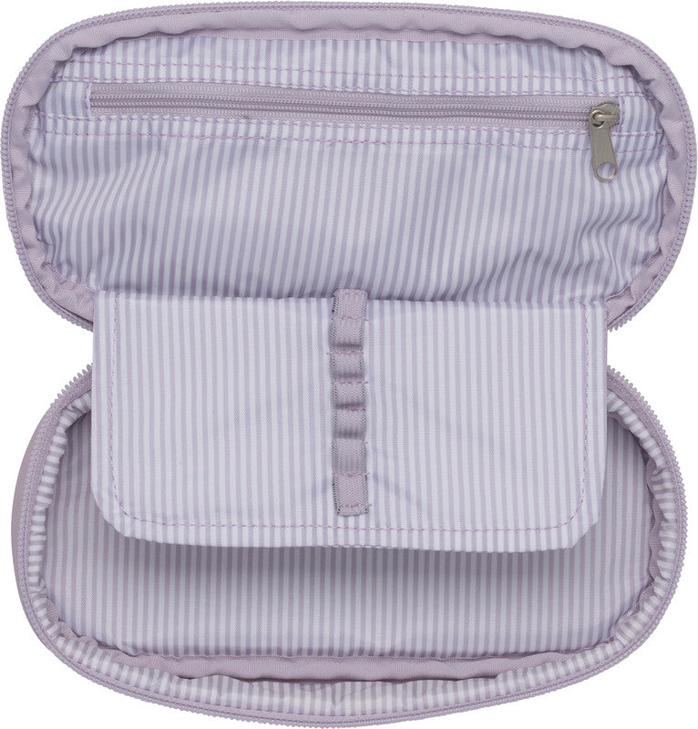 Beckmann City Etui, leer – Hellviolett – Kunststoff – 22,0 × 5,0 × 10,0 cm