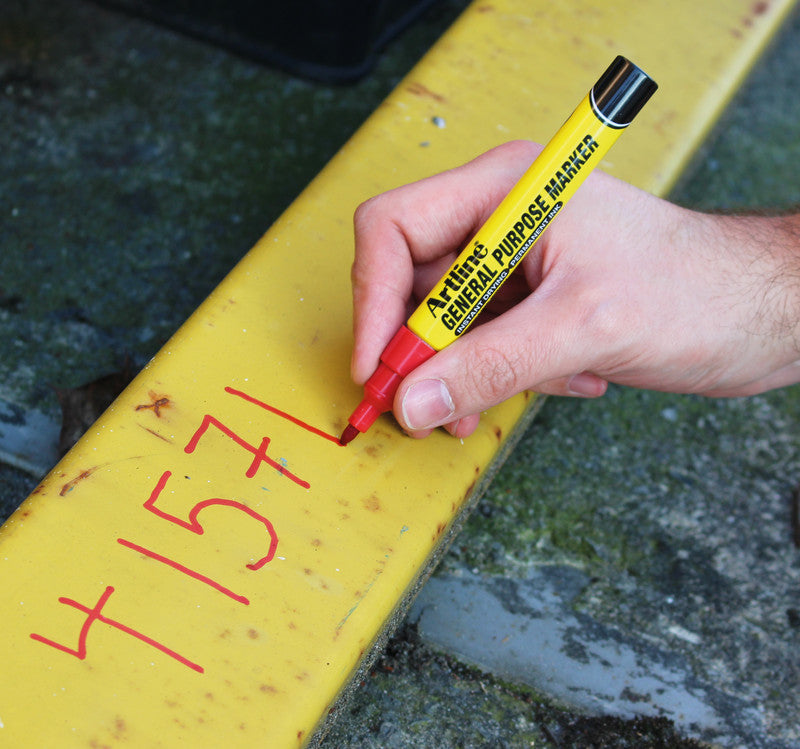 Artline Permanent Marker – rot, 1er