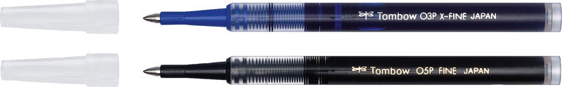 Tombow Rollerpatrone Havanna – blau, 0,5 mm, geruchsarm, 1 Stk.