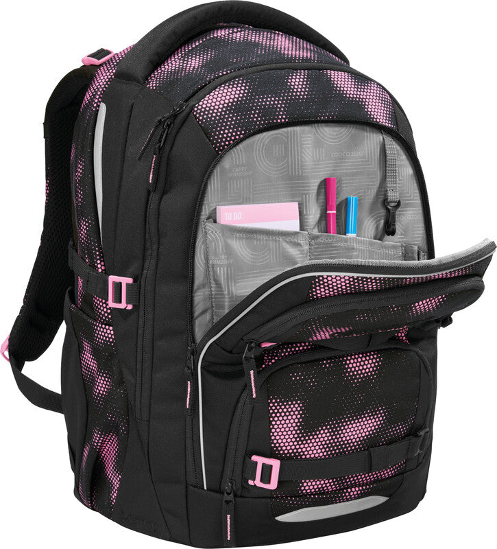 Coocazoo Rucksack Porter – Pink Illusion – 30 × 46 × 23.5 cm