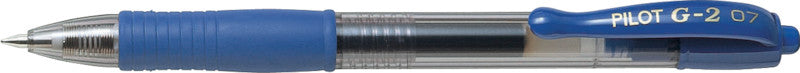Pilot G-2 Gelschreiber – Blau, 0,7 mm, Druck, Nachfüllbar