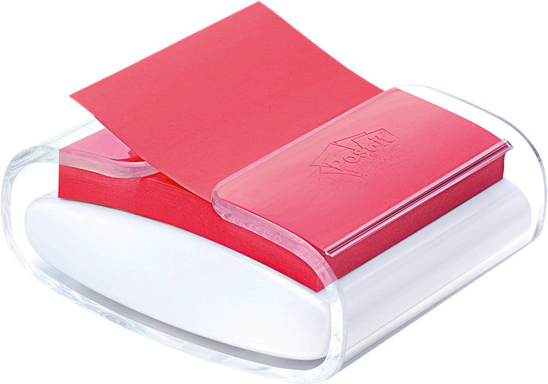 Post-It Stiftschlaufe – Kunststoff, weiss, 76 × 76 mm