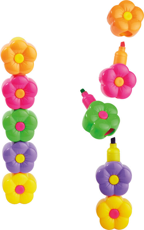 Trendhaus Textmarker Set 4 Farben – Keilspitze, 4 mm