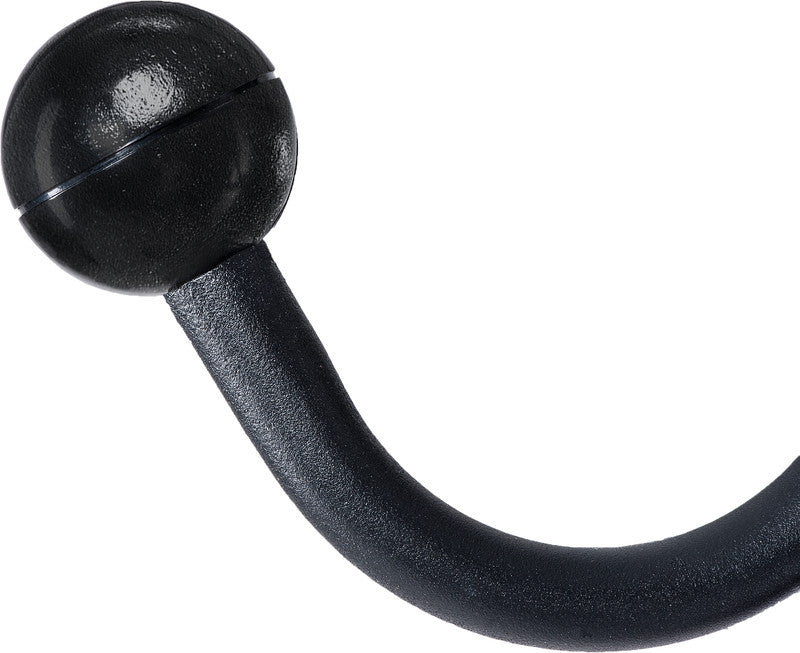 MAUL Nubis Garderobenständer – mit Schirmhalter – Stahl – schwarz – 1'775 mm