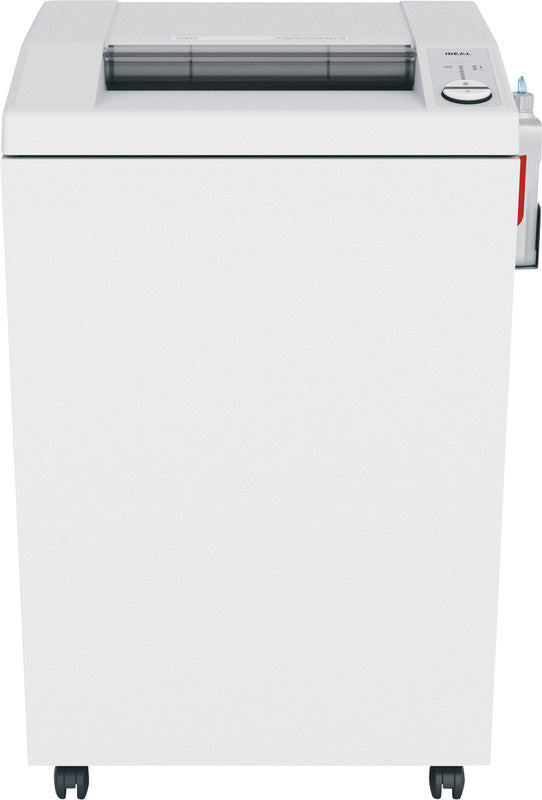 Ideal 4005/CC – Aktenvernichter, DIN P-4, Partikelschnitt 4 × 40 mm, 40 Blatt, 165 l, A3