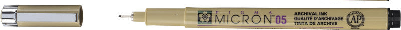 Sakura Pigma Micron Fineliner 0,45 mm – schwarz – wasserfest