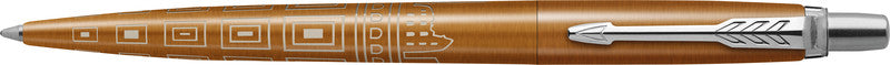 Parker Kugelschreiber – Orange, Edelstahl