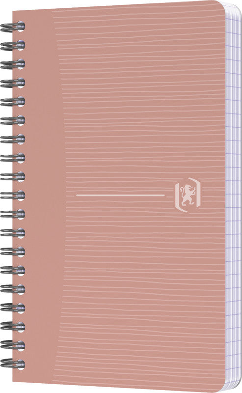 Elba Collegeblock, 90 × 140 mm, kariert, Spiralbindung, 90 Blatt, 90 g/m² – sortiert, für SCRIBZEE App