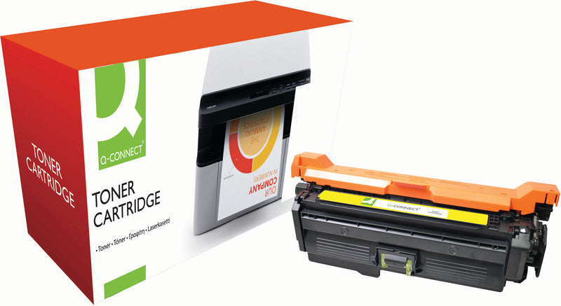 Q-Connect – Toner CE262A – gelb, 11000 Seiten