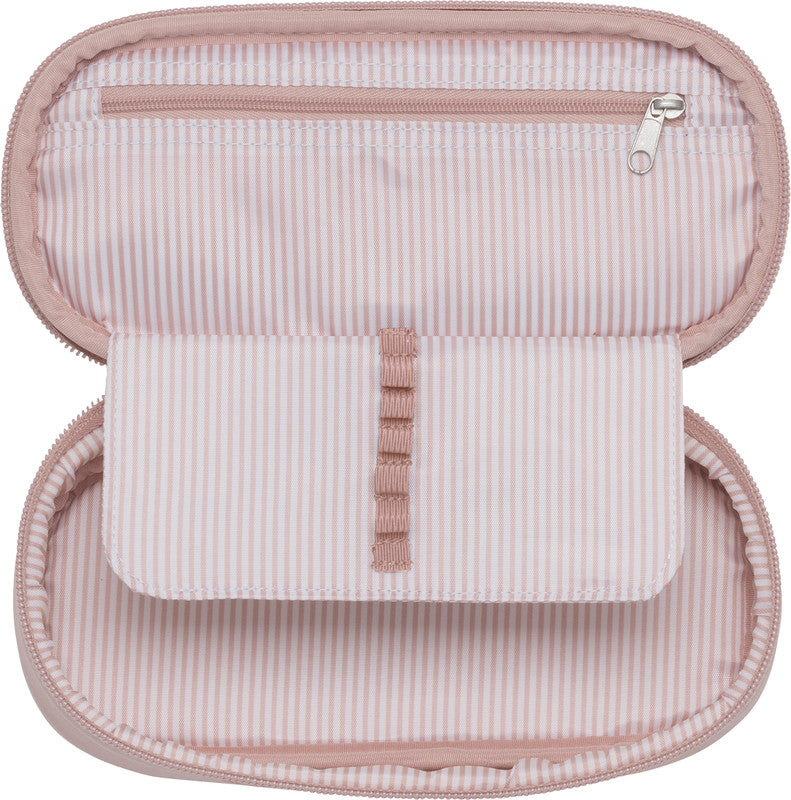Beckmann City Etui Schlamperetui, leer – Soft Pink – Polyester – 22 × 5 × 10 cm