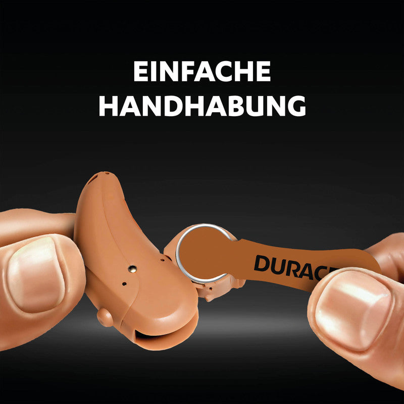 Duracell PR41 Akku 1,45 V 180 mAh 0,26 Wh Zink-Luft – für Hörgeräte