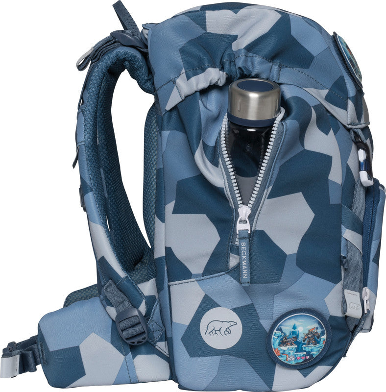 Beckmann Classic Schulrucksack – Tiger Race – 24,0×37,0×25,0 cm – recyclingfähig