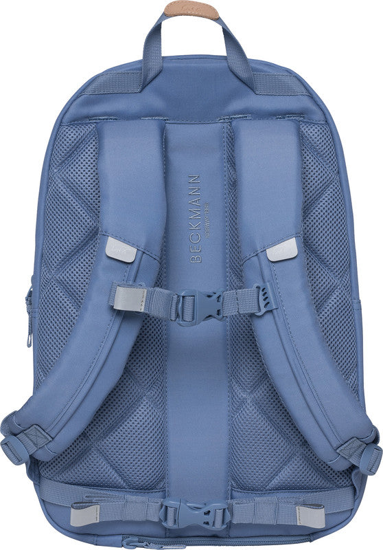 Beckmann Rucksack Urban Midi – Blue Shadow, blau – recycelte Materialien