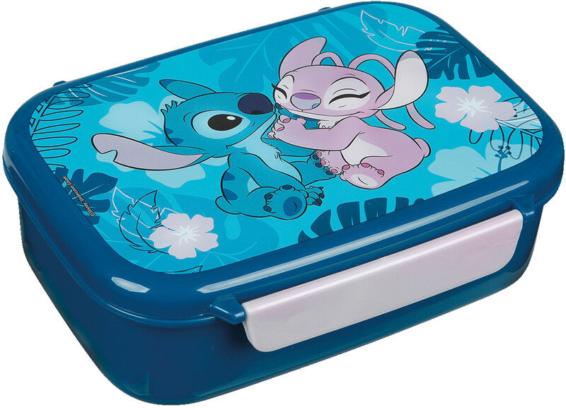 Undercover Stitch Lunchbox – 0,80 l, Kunststoff, Mehrfarbig, Klickverschluss, Auslaufsicher