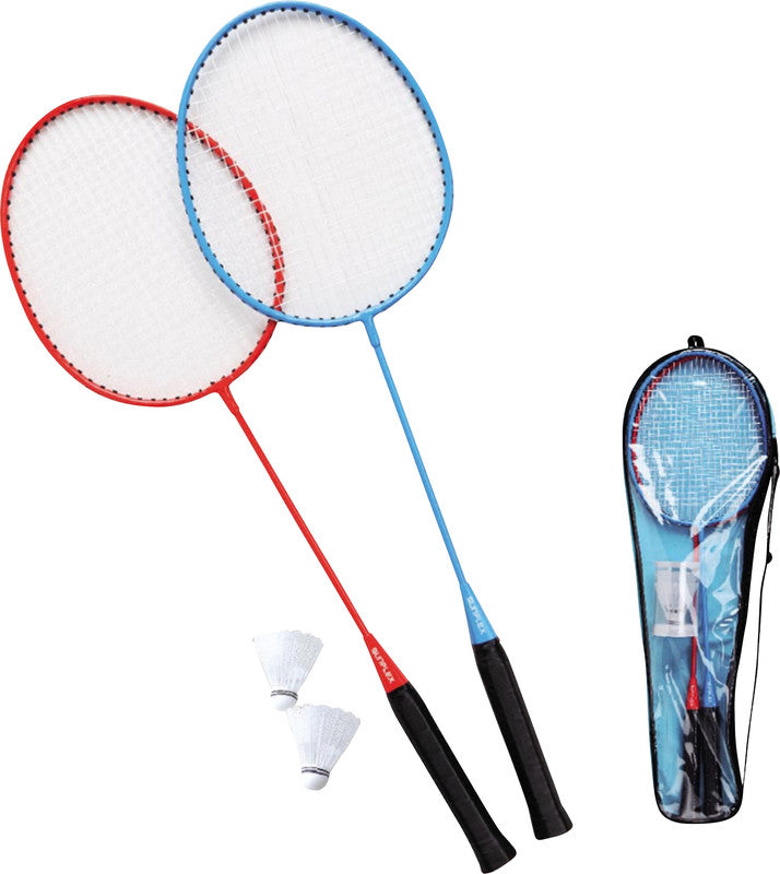 Sombo Matchmarker Badminton-Set – 2 Schläger, 2 Federbälle, 23 × 68 × 4 cm, Kunststoff