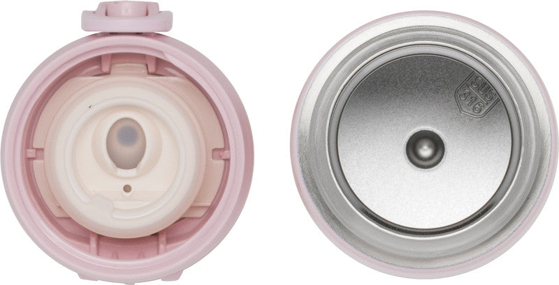 Beckmann Trinkflasche – 3,2 dl – Edelstahl, isoliert, Schraubverschluss – Pink