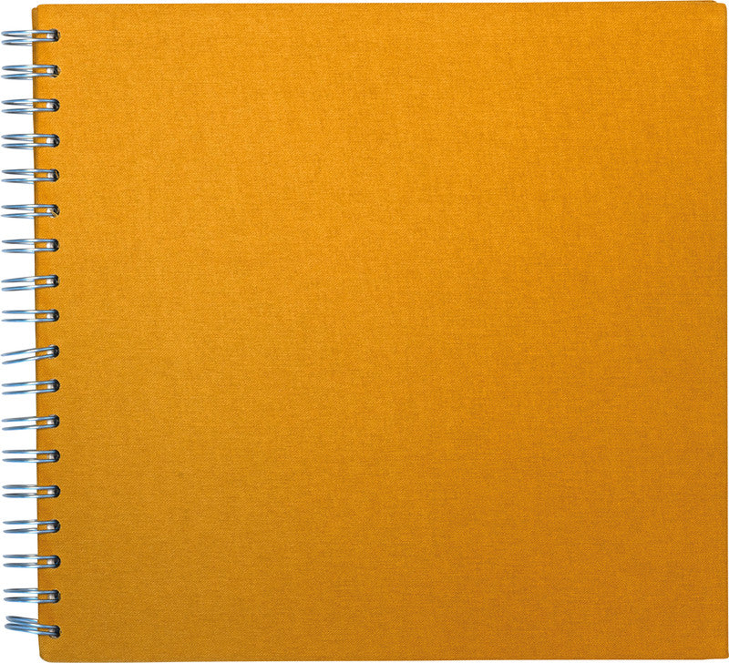 Eibert Fotoalbum – für 240 × 240 mm, Curry, Textil