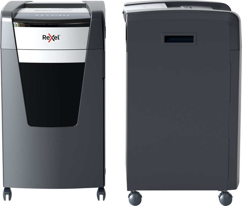 Rexel Momentum XP422+ – Aktenvernichter, DIN P-4, Partikelschnitt 4 × 35 mm, 22 Blatt, 85 l, A4
