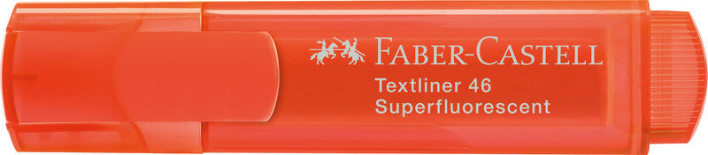 Faber-Castell Textmarker Orange – Keilspitze, 1–5 mm, nachfüllbar