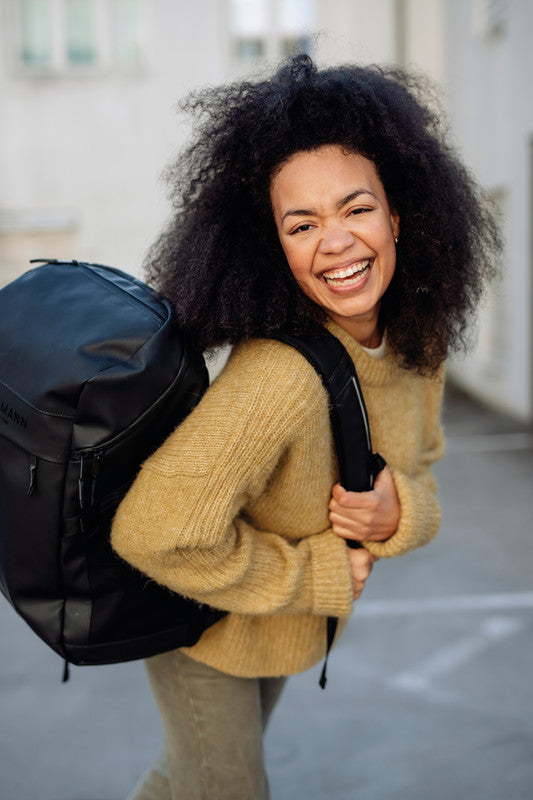 Beckmann Street FLX – Notebook-Rucksack – für 16"-Notebook, 28–33 l, rPET, schwarz