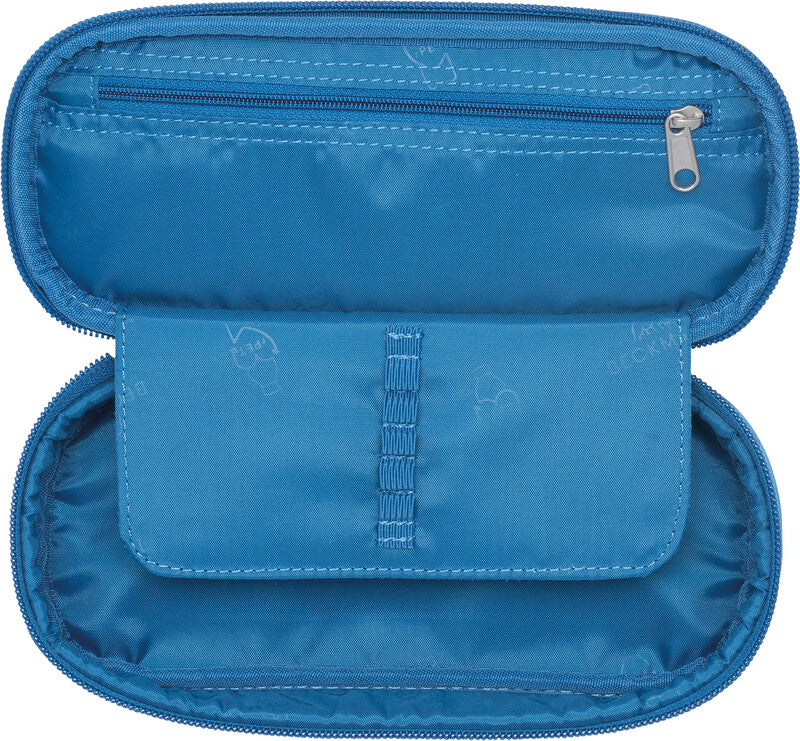 Beckmann Klassisches Etui, leer – Blue Lightning – Kunststoff – 22,0 × 5,0 × 10,0 cm