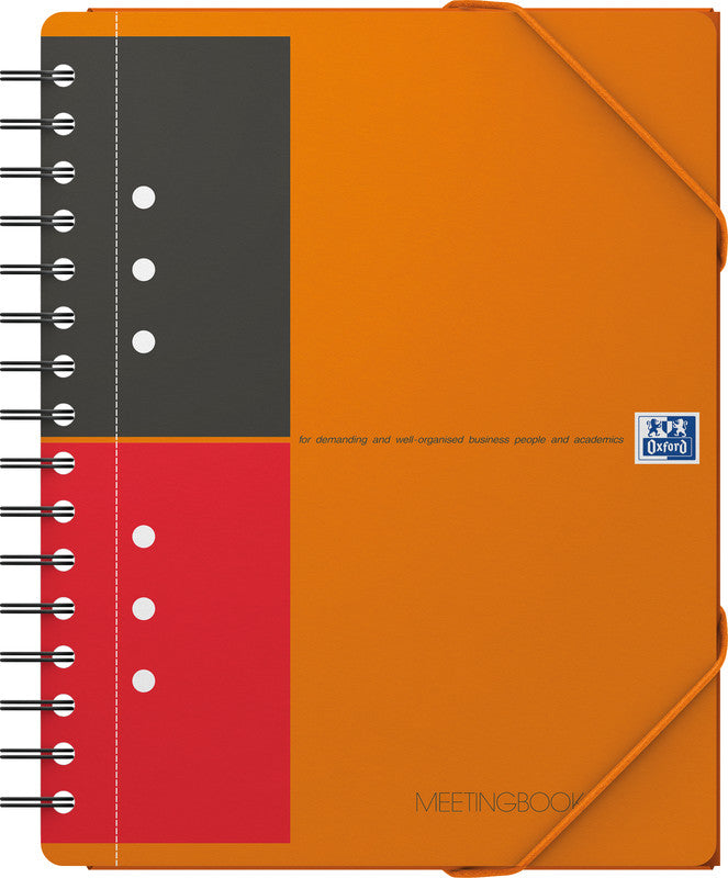 Oxford Collegeblock, 80 Blatt, 10-fach gelocht, perforiert, 80 g/m² – orange, für SCRIBZEE App